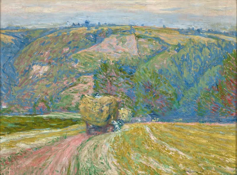 Повозка с сеном by Юзеф Панкевич, 1890 — digital art print download