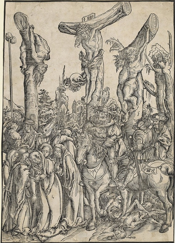 Crucifixion by Лука Кранах Старший — digital art print download
