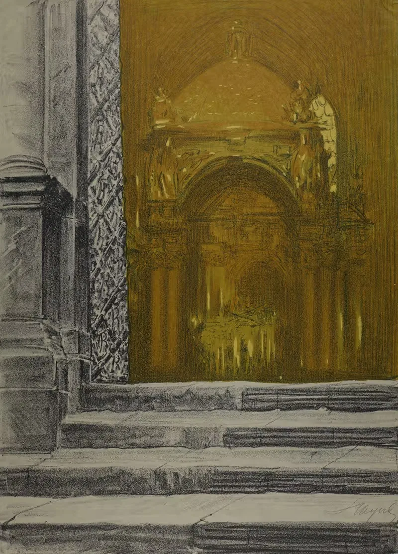 Святой Станислав by Леон Вычулковский, 1911-1912 — digital art print download