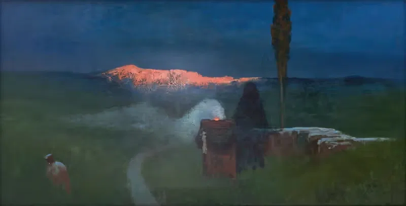 Впечатление мрачных мыслей by Мариан Вавженецкий, 1895 — digital art print download