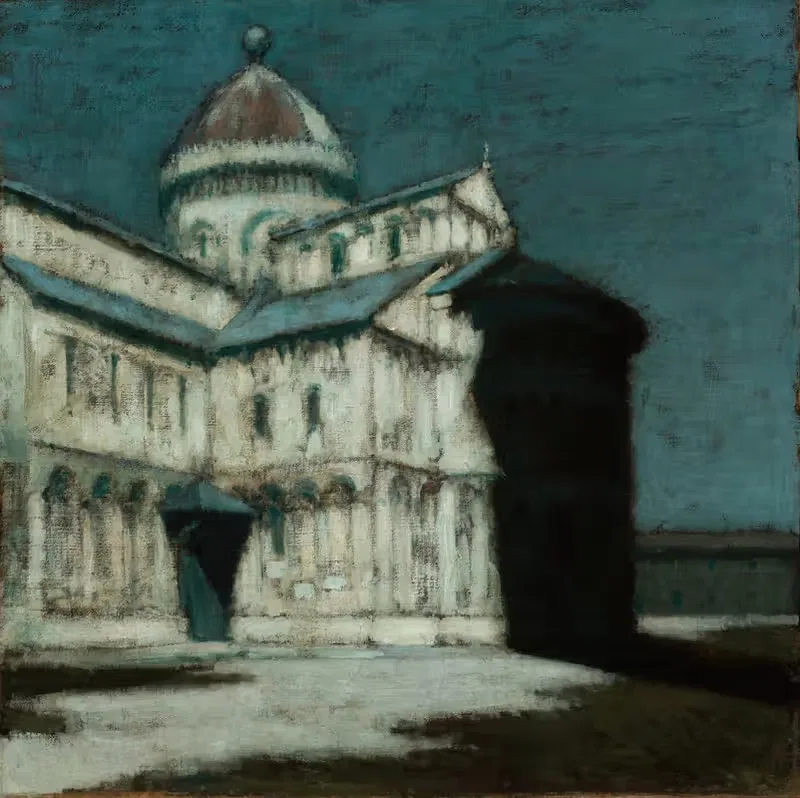 Собор в Пизе by Ольга Бознянская, 1905 — digital art print download