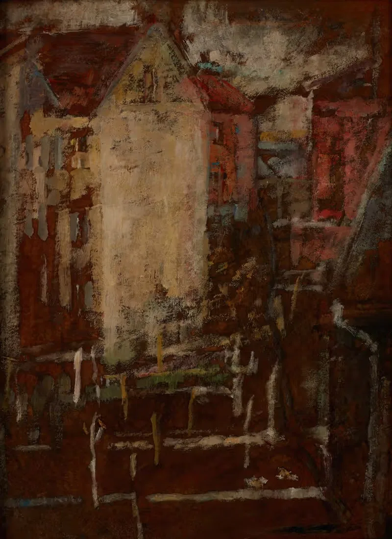 Sketch of a Landscape — Olga Boznanska