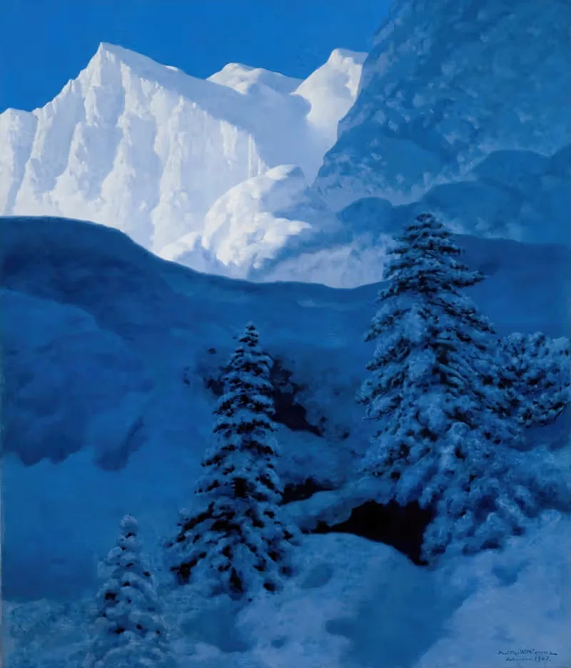 Гнездо зимы by Станислав Виткевич, 1907 — digital art print download
