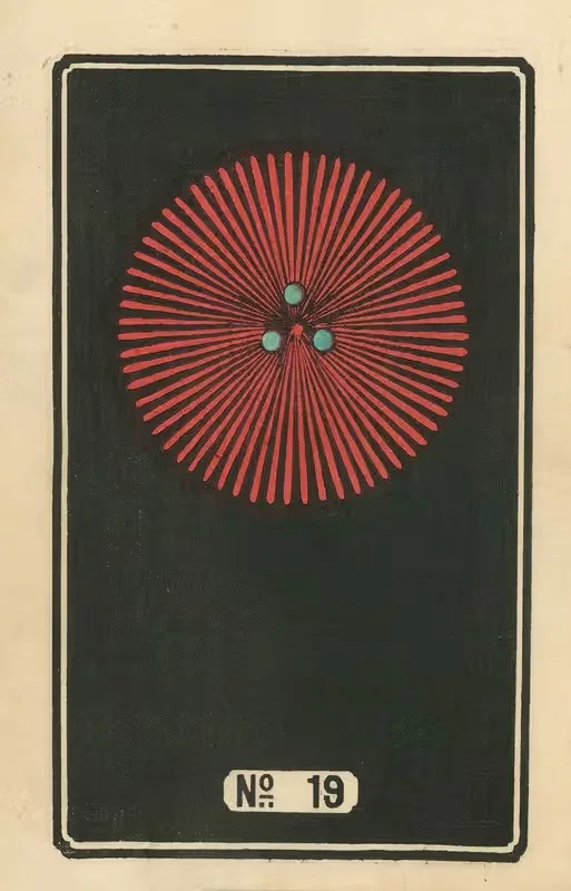 Night Fireworks no. 19 by Jinta Hirayama, 1883 — digital art print download