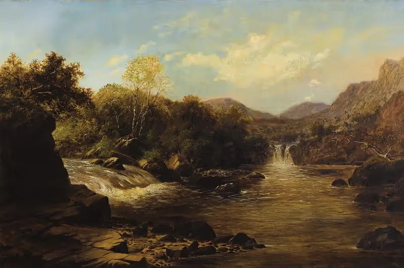On the Llugwy, North Wales — William Henry Mander
