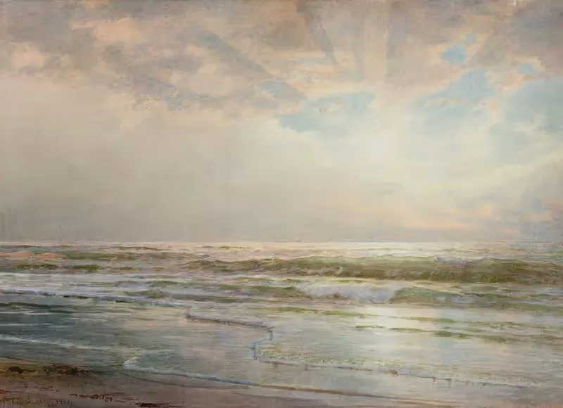 Морской пейзаж by Уильям Трост Ричардс, 1901 — digital art print download