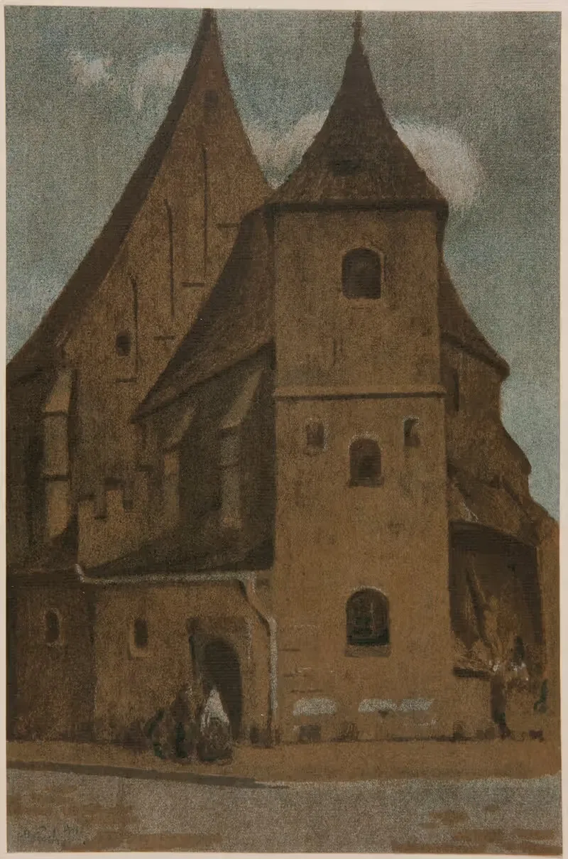Церковь Святого Марка by Владислав Блочкий, 1911 — digital art print download