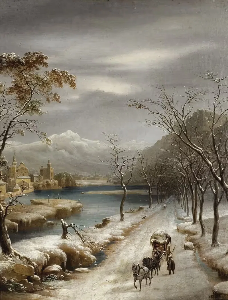 Nevicato nel Inferno Vallese — Annibale Angelini