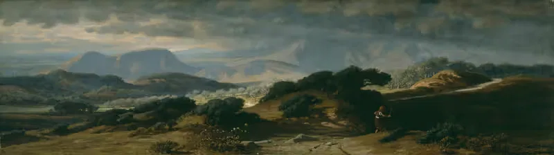 Storm in Umbria by Elihu Vedder, 1875 — digital art print download