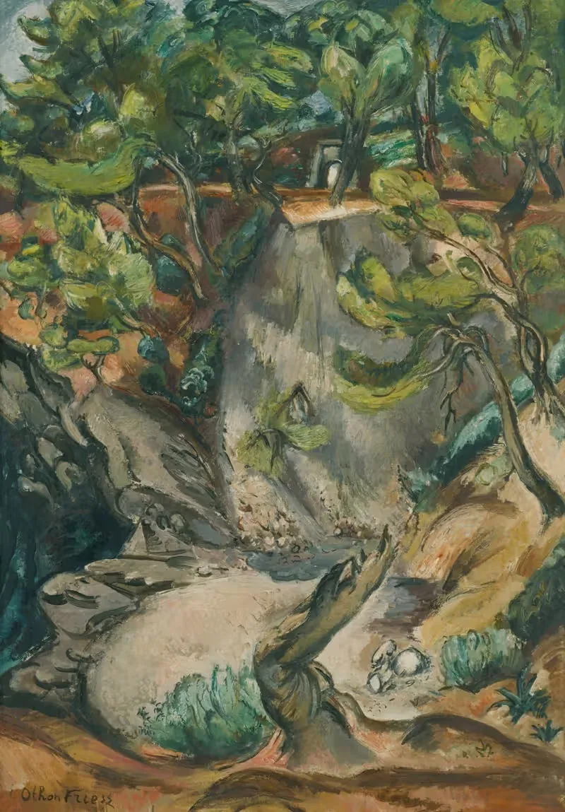 Ущелье, Тулон by Эмиль Отон Фриз, 1926 — digital art print download
