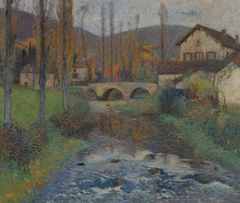 Le Pont du Labastide-du-Vert by Henri Martin — digital art print download