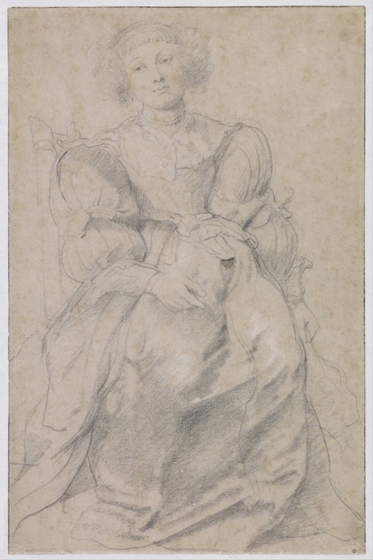 Portrait of Hélène Fourment — Peter Paul Rubens