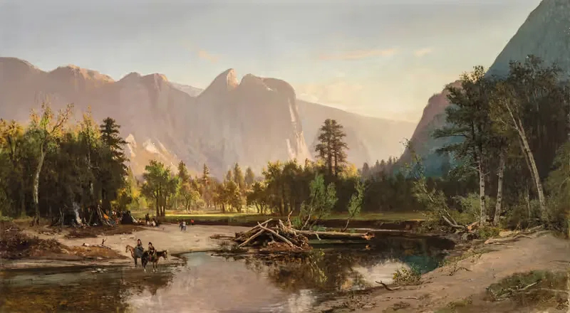 Yosemite Valley by William Keith, 1875 — digital art print download