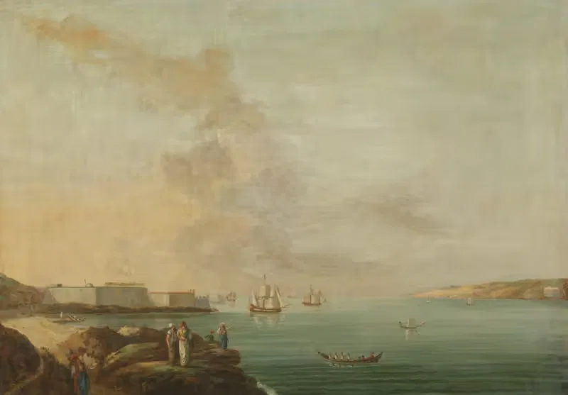 View of the Dardanelles — Antoine van der Steen