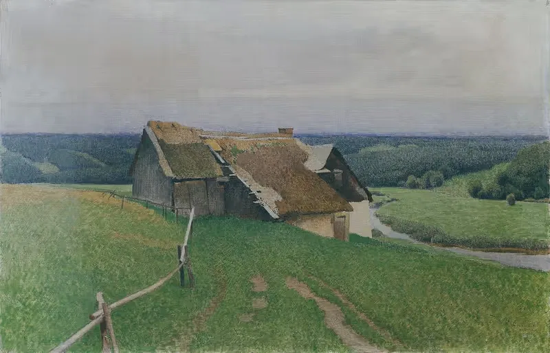 Дом на высоте by Фердинанд Бруннер, 1904 — digital art print download