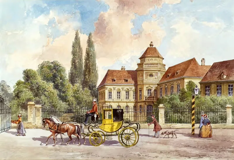 Im Althan-Palais Puthon in Wien — Ferdinand Weckbrodt