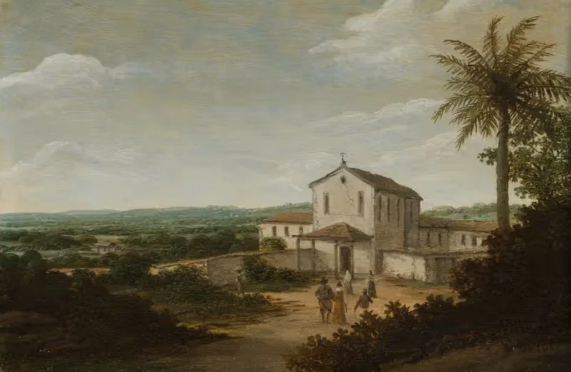 Church Building in Brazil — Frans Post
