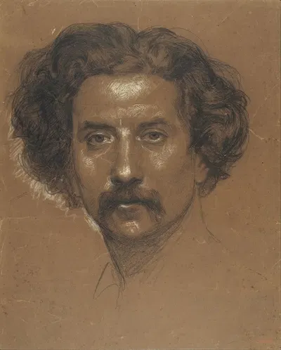 Self-portrait by Рамон Марти i Альсина — digital art print download
