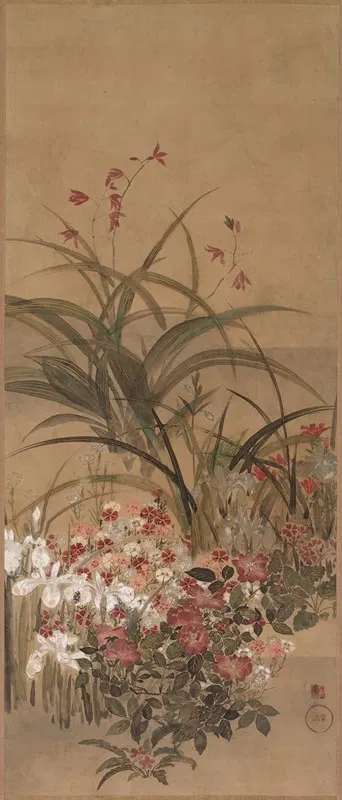 Summer Flowers II by Kitagawa Sōsetsu — digital art print download