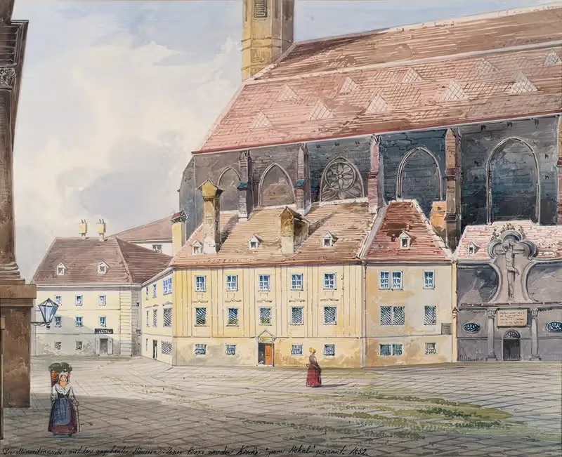 Die Minoritenkirche in Wien — Friedrich Leibold
