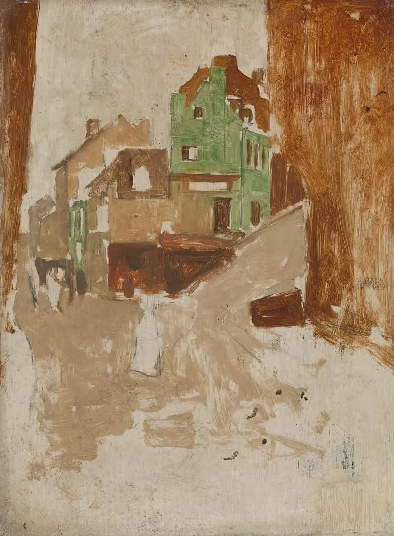 Street in Montmartre, Paris — George Hendrik Breitner