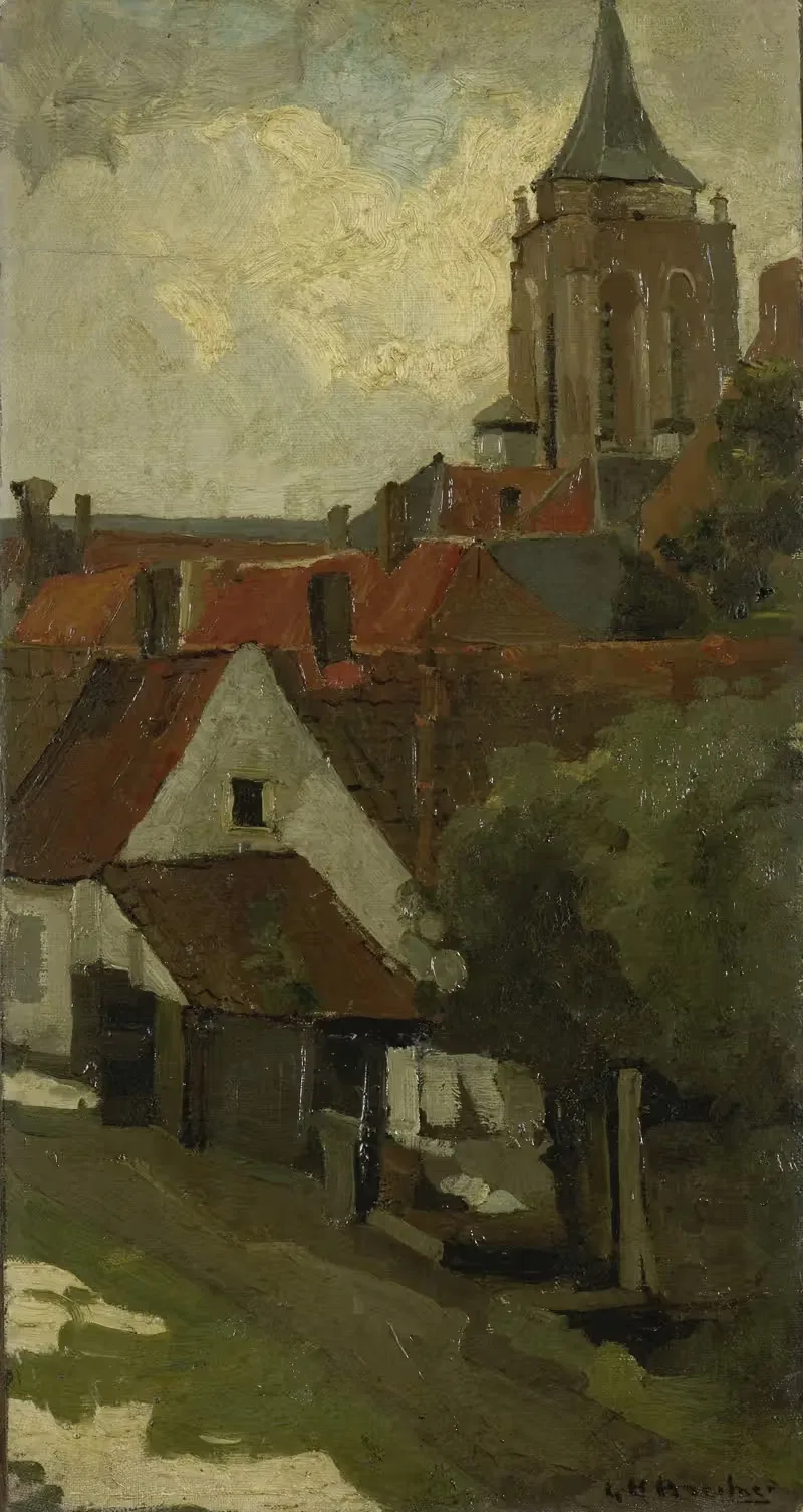 The Tower of Gorkum — George Hendrik Breitner