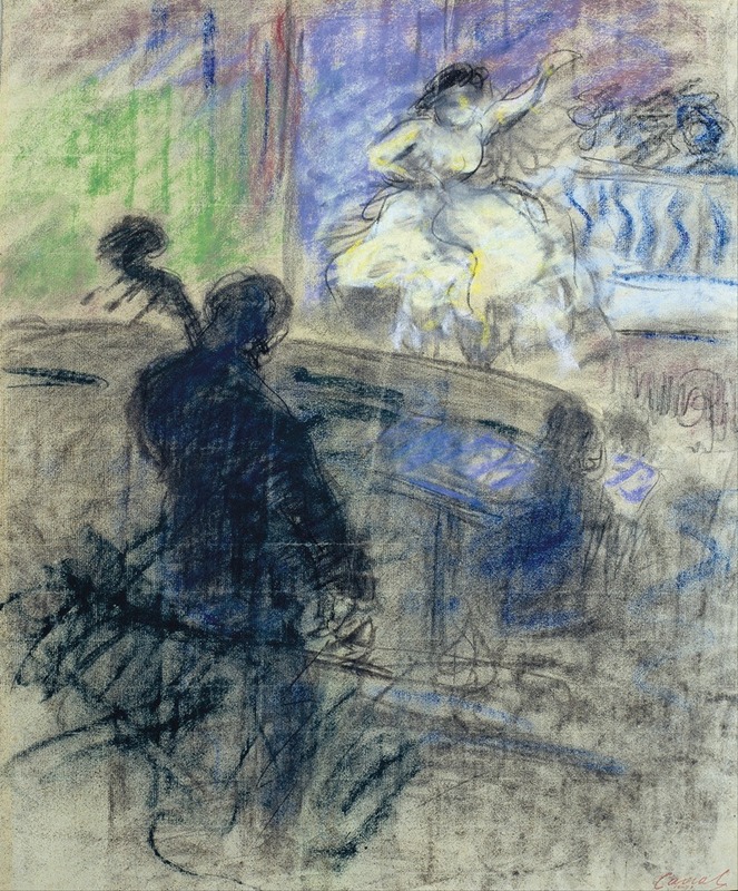 Music Hall Interior by Ricard Canals i Llambí, 1897-1899 — digital art print download