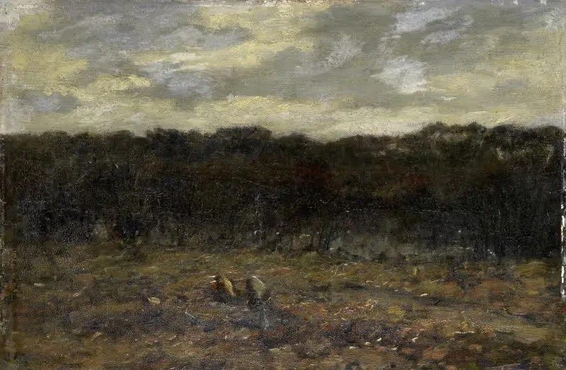Веннетье на вересковом поле by Ян Адам Зандлевен, 1890 - 1923 — digital art print download