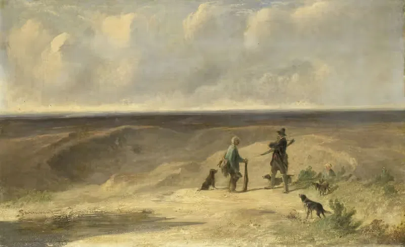 Тавенрат поймал браконьера by Иоганнес Тавенрат, 1830 - 1860 — digital art print download