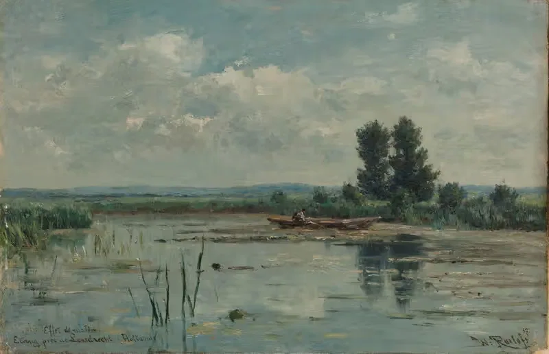 Lake near Loosdrecht — Willem Roelofs