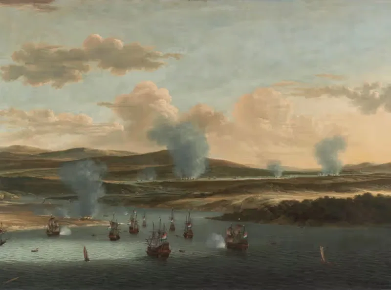 Battle of Medway — Willem Schellinks