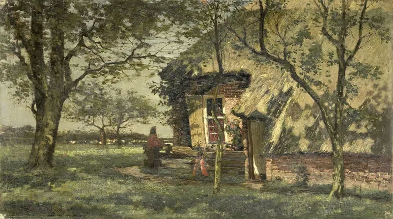 Фермерский дом by Виллем ван Шайк, 1900 - 1938 — digital art print download