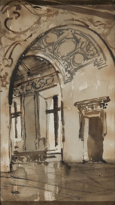 Sala renesansowa by Stanisław Noakowski — digital art print download