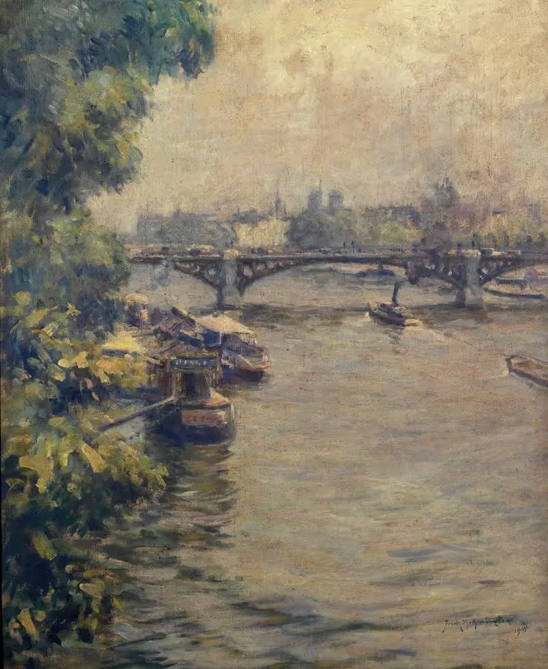 Мост Каррузель by Фрэнк Милтон Армингтон, 1914 — digital art print download