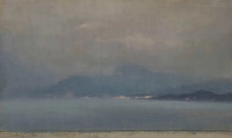 Etude de paysage by Henry Brokman, 1911 — digital art print download