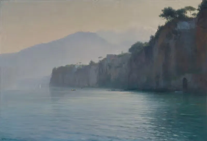 Sorrente, côte argentée by Henry Brokman, 1913 — digital art print download