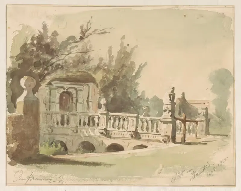 Poort van het slot van Heemstede — Jan Striening