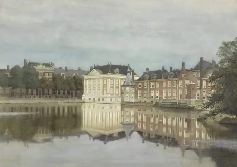 Hofvijver met Mauritshuis — Johannes Christiaan Karel Klinkenberg