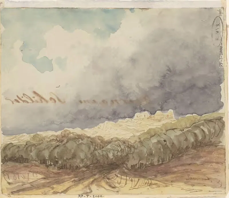 Ландшафт by Иоганнес Тавенрат, 1840 - 1880 — digital art print download