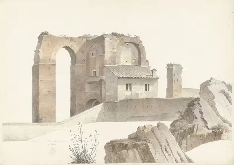 Аква Клавдия в Риме — Иосиф Августус Книп