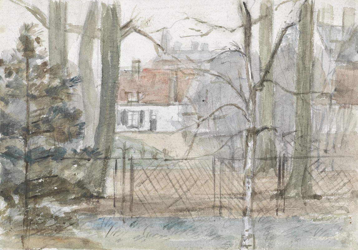 Buitenhuis en tuin — Йозеф Исраэльс