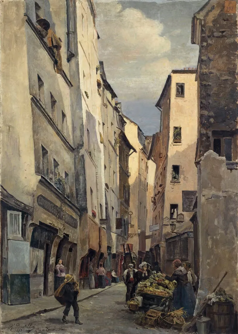 La rue de Venise en 1893 — Raphaël Boutillier