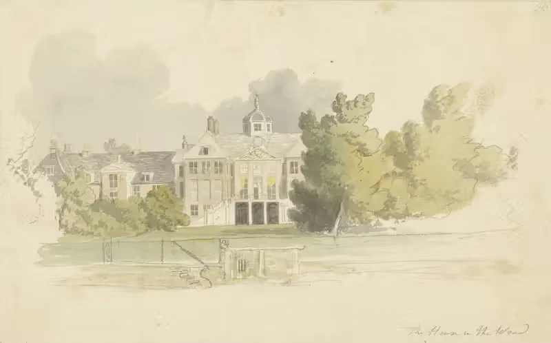 Gezicht op Huis ten Bosch — Robert Hills