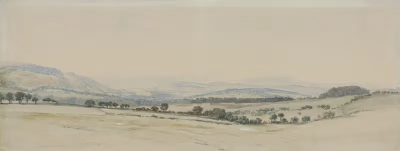 Heuvellandschap in Northumberland — William Turner of Oxford