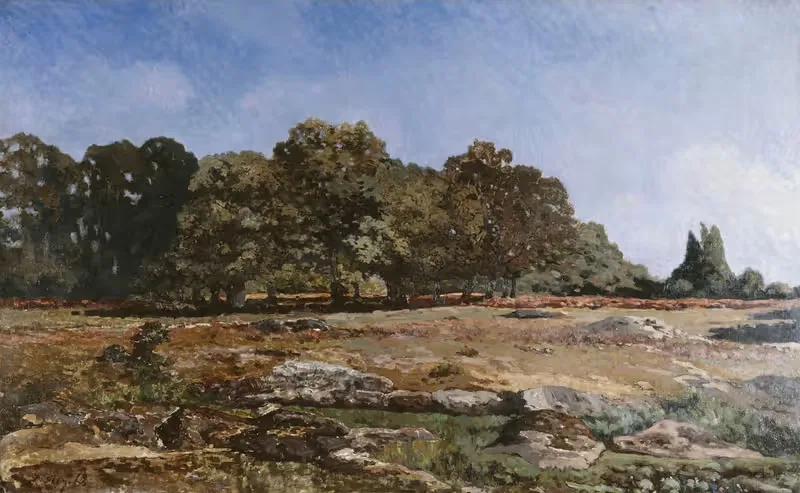Lisière de la forêt de Fontainebleau — Alfred Sisley