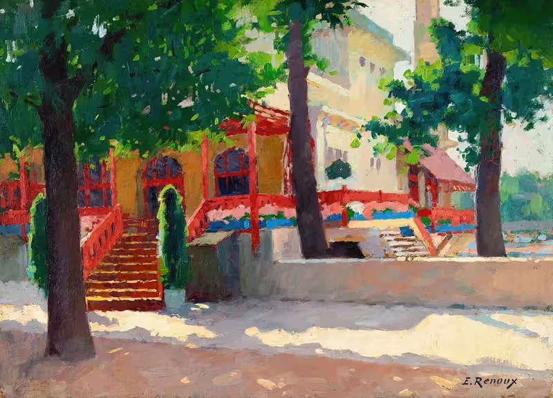Un pavillon de l'Exposition des Arts décoratifs — Ernest Jules Renoux