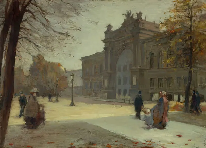 Дворец промышленности by Южен Тригуле, 1899 — digital art print download