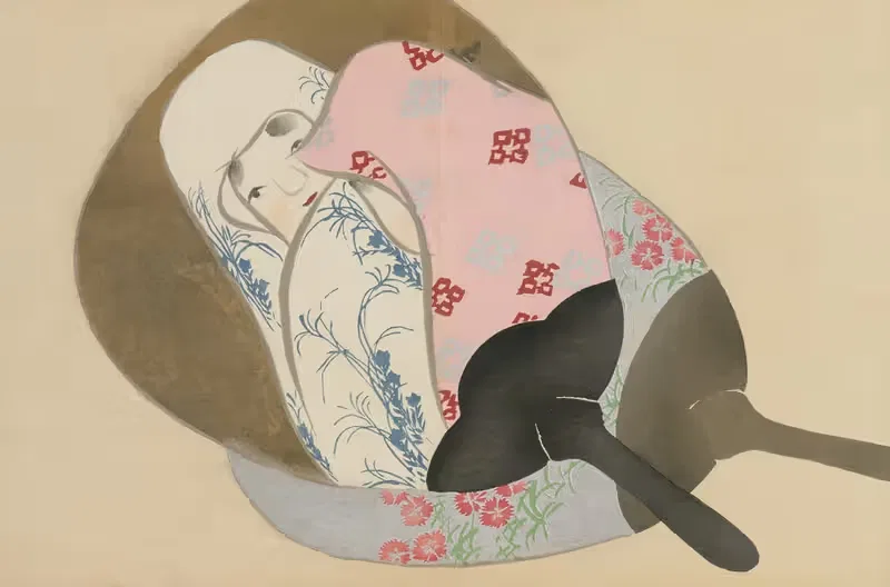 Fans (Senmen) by Kamisaka Sekka, 1909-1910 — digital art print download