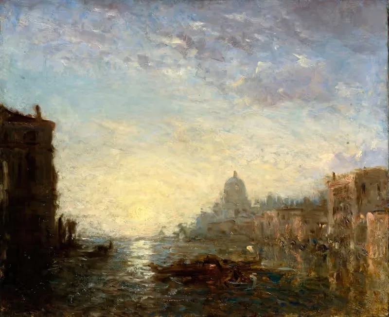 Ла Салуте, утренний эффект by Феликс Зием, 1880-1890 — digital art print download