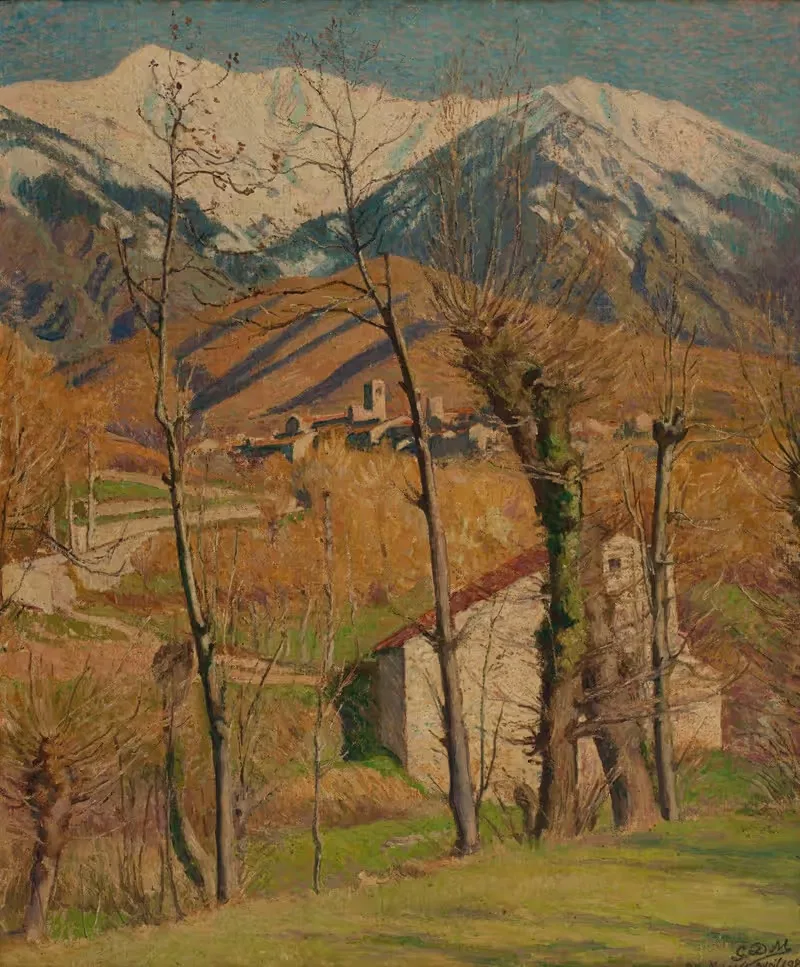 Канигу в зиме by Жорж Даниэль де Монфре, 1921 — digital art print download